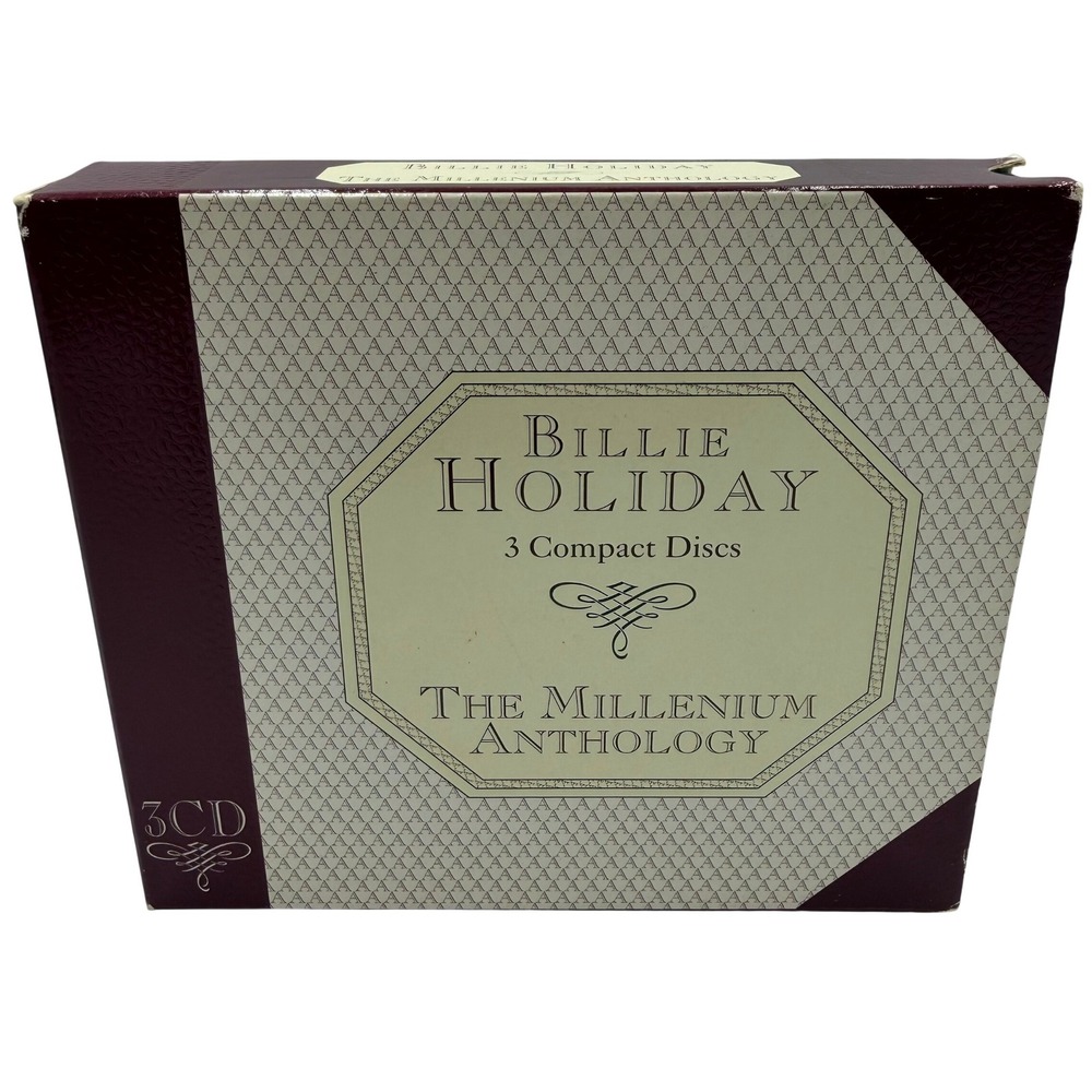 Billie Holiday The Millenium Anthology 3 CD Box Set Jazz Blues 1994 5-303-2
